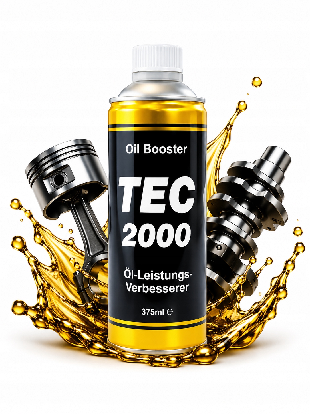 TEC-2000 Oil Booster 375 ml – zlepšenie mazania a ochrana motora pri výmene oleja